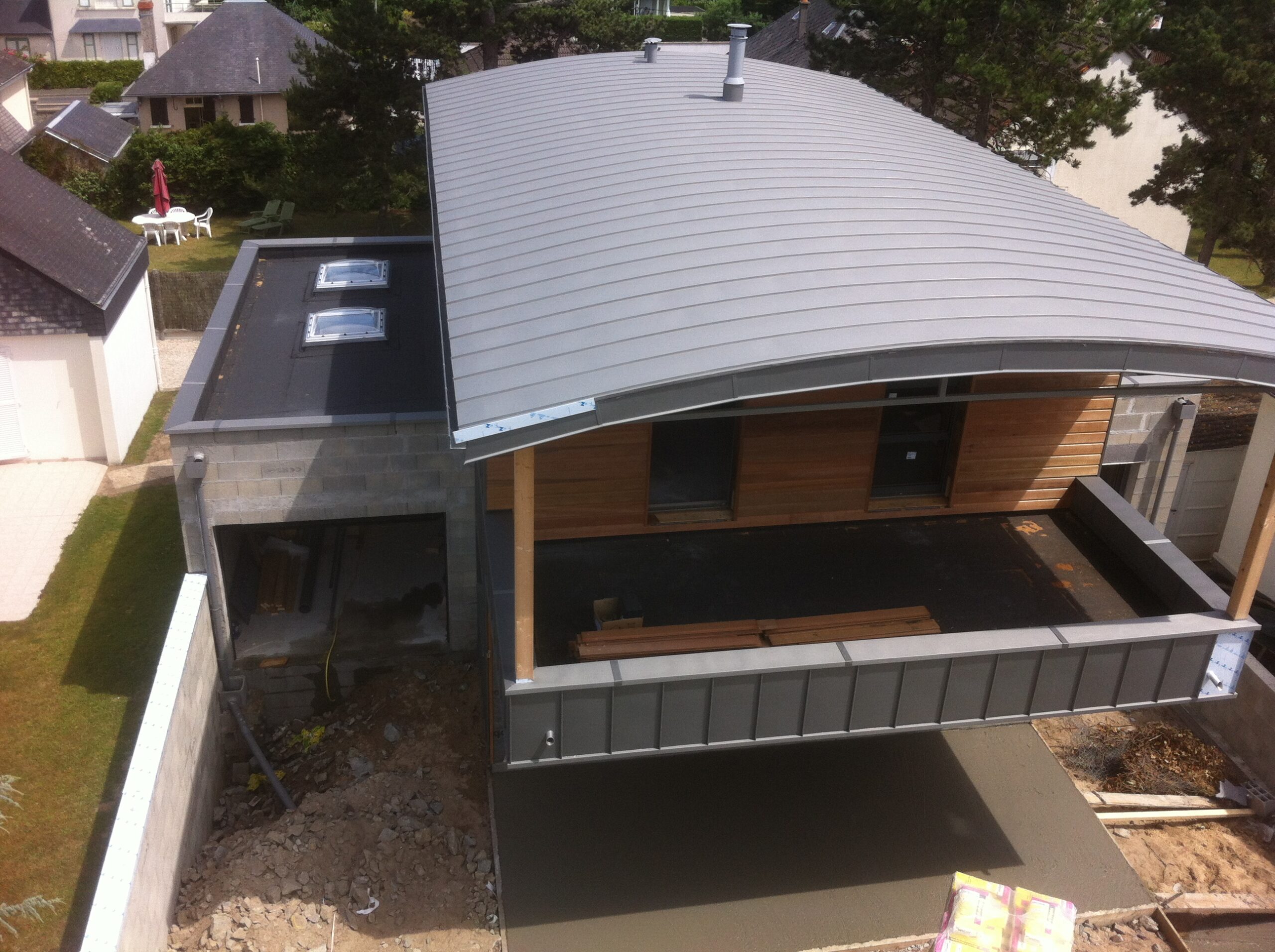 Eurl Lionel Gilot Charpentier Laval Bardage Zinc Bois