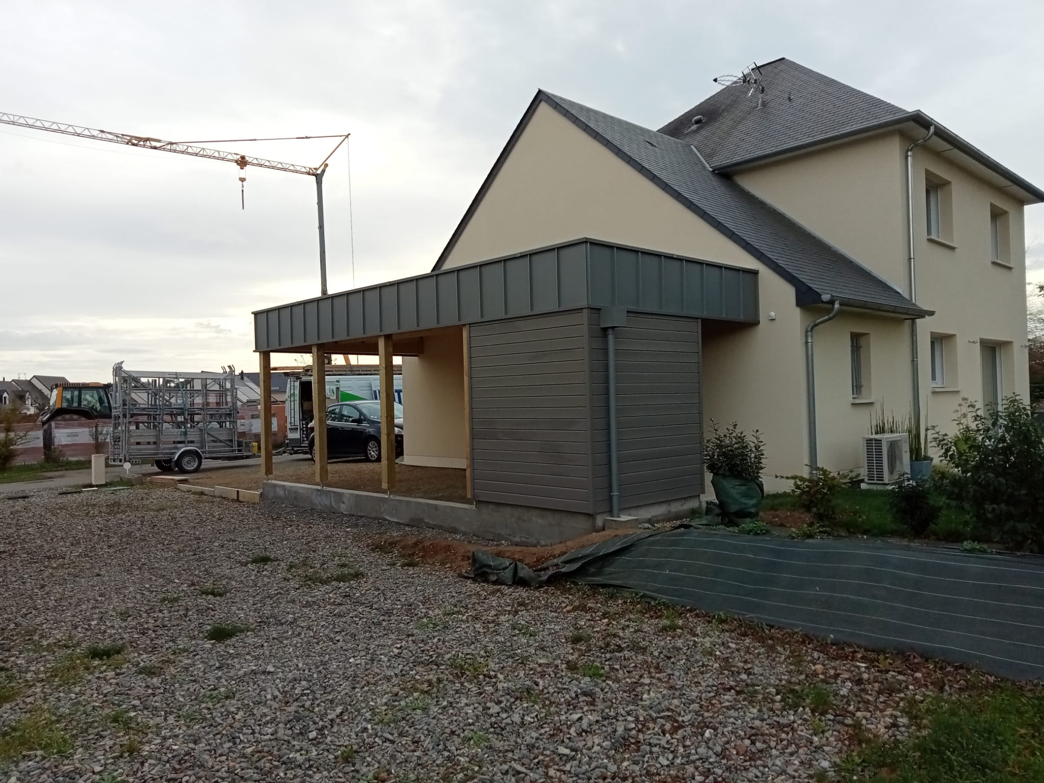 Eurl Lionel Gilot Charpentier Laval Extension Carport 1 1