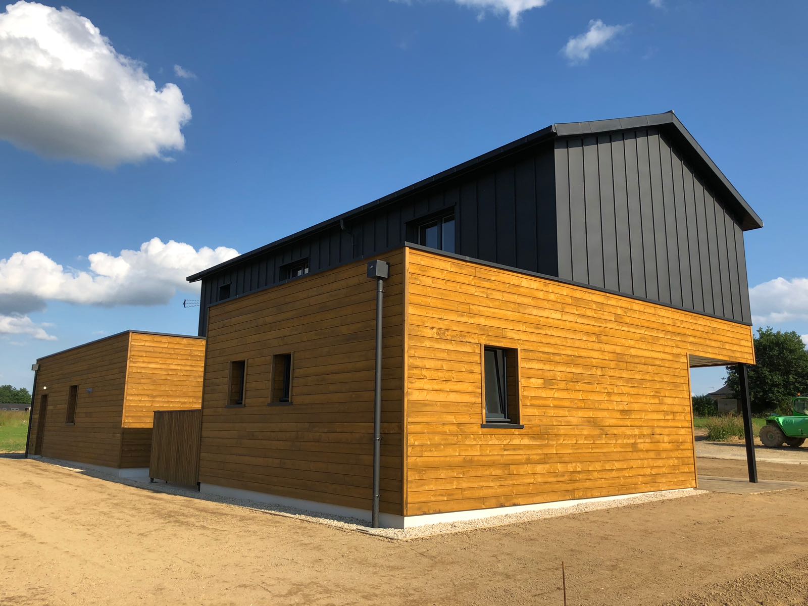 Eurl Lionel Gilot Charpentier Laval Photo Bonchamp Ossature Bois