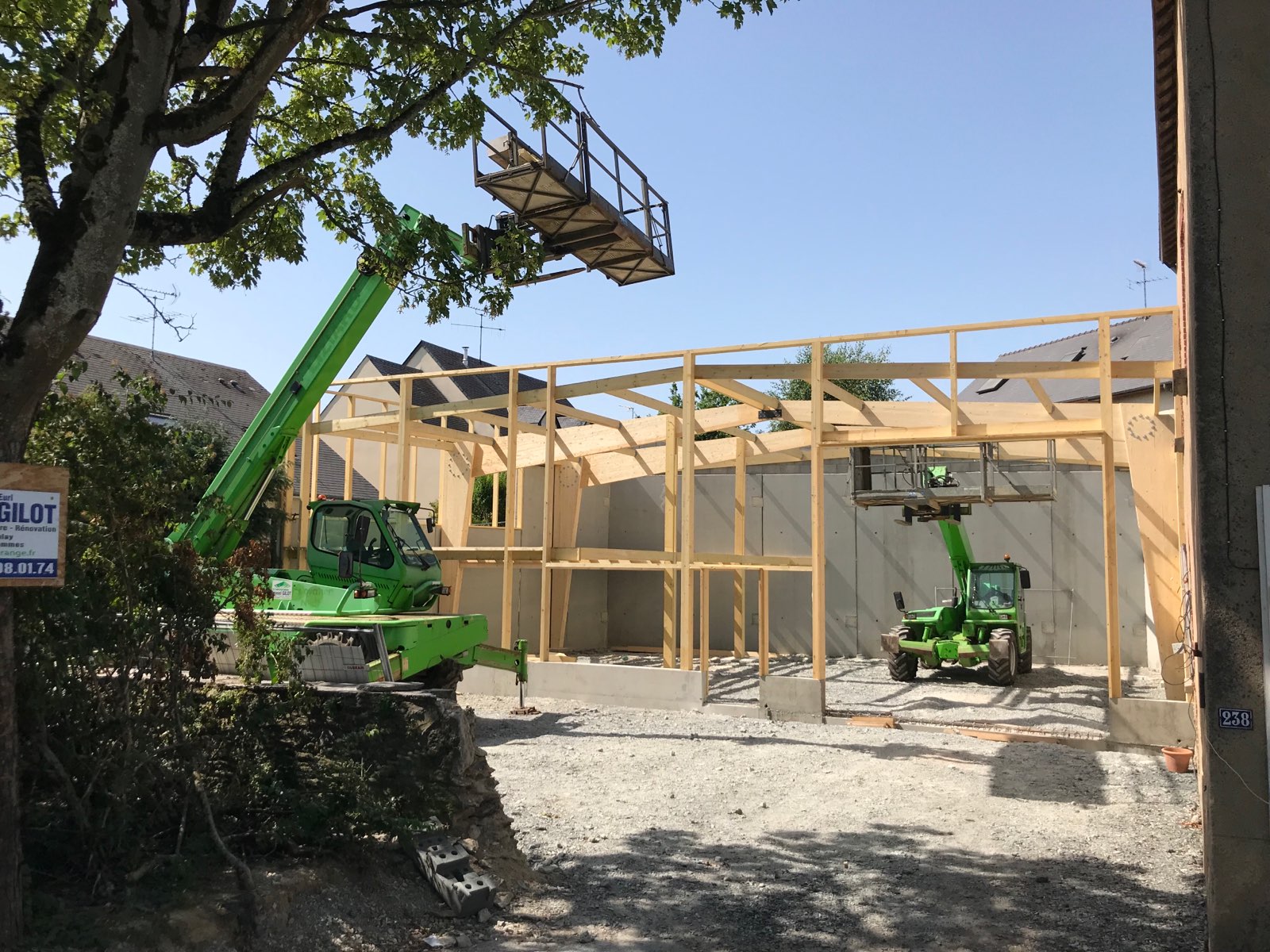 Eurl Lionel Gilot Charpentier Laval Photo Chantier5 1